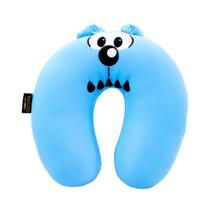 Almofada De Viagem Infantil Azul Bidu - Turma Da Mônica