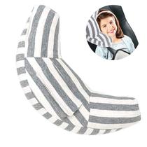 Almofada de viagem para assento de carro WenMei Neck Support Almofada cinza Almofada de viagem para assento de carro WenMei Neck Support Almofada cinza