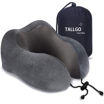Almofada de viagem TALLGO Memory Foam Neck Pillow Head Support Almofada de viagem TALLGO Memory Foam Neck Pillow Head Support