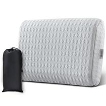 Almofada de viagem Vekkia Memory Foam Portable Camping Grey Almofada de viagem Vekkia Memory Foam Portable Camping Grey