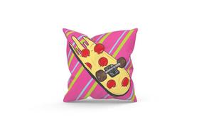 Almofada Decorativa 25x25 Personalizada Skate Skate Logo Skate Pizza - Deluzz