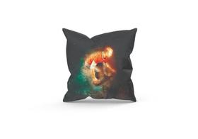 Almofada Decorativa 25x25 Personalizada Skatista Cidade Noite