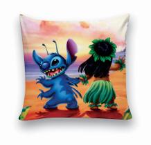 Almofada Decorativa 25x25 Personalizado Cheias Dupla Lilo &amp Stitch