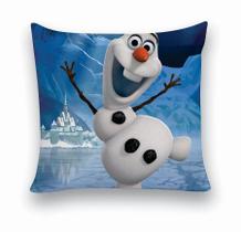 Almofada Decorativa 25x25 Personalizado Cheias Olaf Frozen