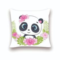 Almofada Decorativa 25x25 Personalizado Panda