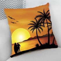 Almofada Decorativa 25x25 SURF Surf Pôr do Sol