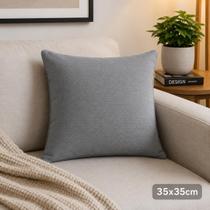 Almofada Decorativa 35X35 Cinza Almofada Decorativa 35X35 Cinza