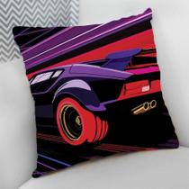 Almofada Decorativa 40x40 Cheia Personalizado Carro Tunado Tunnig Gamer Roxo Almofada Decorativa 40x40 Cheia Personalizado Carro Tunado Tunnig Gamer Roxo
