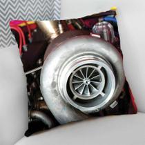 Almofada Decorativa 40x40 Cheia Personalizado Carro Tunado Tunnig Motor Turbo Almofada Decorativa 40x40 Cheia Personalizado Carro Tunado Tunnig Motor Turbo