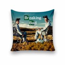 Almofada Decorativa 40x40 Personalizado Cheias Breaking Bad Elenco