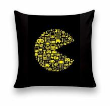 Almofada Decorativa 40x40 Personalizado Cheias Pac Man