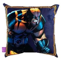Almofada Decorativa 40x40cm Wolwerine X-men Marvel Oficial
