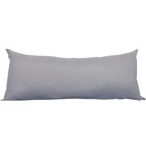 Almofada Decorativa 40x90 Rim Rinzeira Baguete Encosto Sofá Cama Poltrona Apoio Lombar Travesseiro XuxãoCINZA Almofada Decorativa 40x90 Rim Rinzeira Baguete Encosto Sofá Cama Poltrona Apoio Lombar Travesseiro XuxãoCINZA