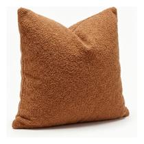 Almofada Decorativa Bouclé Premium 50x50cm Macia E Moderna