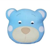 Almofada Decorativa Cara de Urso 01 Peça - Diversas Cores