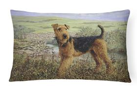 Almofada decorativa Caroline's Treasures Airedale Terrier
