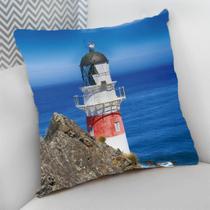 Almofada Decorativa Cheia c/ Zíper 25x25 cm Náutico Oceania Praia Mar Almofada Decorativa Cheia c/ Zíper 25x25 cm Náutico Oceania Praia Mar