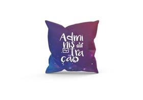 Almofada Decorativa Cheia c/ Zíper 40x40 Administração