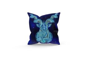 Almofada Decorativa Cheia c/ Zíper 40x40 Capricórnio