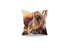 Almofada Decorativa Cheia c/ Zíper 40x40 Jesus Bom Pastor Almofada Decorativa Cheia c/ Zíper 40x40 Jesus Bom Pastor