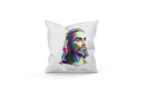 Almofada Decorativa Cheia c/ Zíper 40x40 Jesus Pop Art Almofada Decorativa Cheia c/ Zíper 40x40 Jesus Pop Art