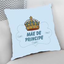 Almofada Decorativa Cheia c/ Zíper 40x40 Personalizado Mãe de Príncipe