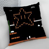 Almofada Decorativa Cheia c/ Zíper 40x40Geek Games Nerd Almofada Decorativa Cheia c/ Zíper 40x40Geek Games Nerd
