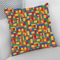 Almofada Decorativa Cheia c/ Zíper 40x40Infantil Kids Estampa Desenhos Almofada Decorativa Cheia c/ Zíper 40x40Infantil Kids Estampa Desenhos