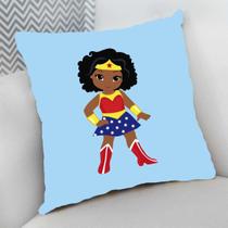 Almofada Decorativa Cheia c/ Zíper 40x40Infantil Kids Estampa Desenhos