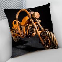 Almofada Decorativa Cheia c/ Zíper Carros Motos Duas Quatro Rodas