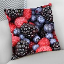 Almofada Decorativa Cheia c/ Zíper Coleção Estampas Frutas