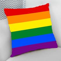 Almofada Decorativa Cheia c/ Zíper Coleção Estampas LGBTQIA+