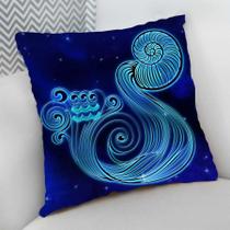 Almofada Decorativa Cheia c/ Zíper Signos Horóscopo Zodíaco Almofada Decorativa Cheia c/ Zíper Signos Horóscopo Zodíaco