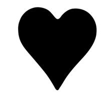 Almofada Decorativa Coração - 42cm aproximadamente