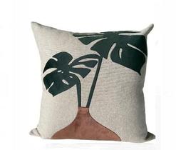 Almofada Decorativa Corte a Laser 2 Cores Cod 41