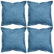 Almofada Decorativa de 60x60cm com Abas Várias Cores em Suede com Enchimento Almofada Decorativa de 60x60cm com Abas Várias Cores em Suede com Enchimento