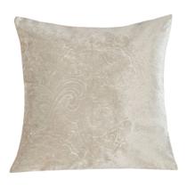 Almofada Decorativa Ellen Veludo Jacquard com Refil 100% Poliéster - Marfim Almofada Decorativa Ellen Veludo Jacquard com Refil 100% Poliéster - Marfim