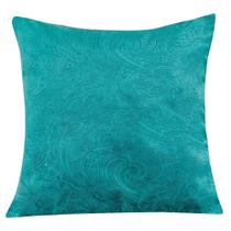 Almofada Decorativa Ellen Veludo Jacquard com Refil 100% Poliéster - Safira Almofada Decorativa Ellen Veludo Jacquard com Refil 100% Poliéster - Safira