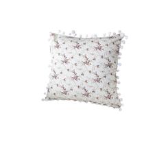 Almofada Decorativa Estampada Floral Ferrugem