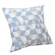 Almofada Decorativa Estampada Losango Azul Almofada Decorativa Estampada Losango Azul