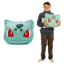 Almofada decorativa Franco Pokemon Bulbasaur Anime Plush Almofada decorativa Franco Pokemon Bulbasaur Anime Plush