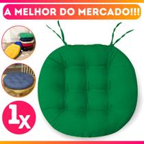 Almofada Decorativa Futton Assento De Cadeira Sofa Banco Macio Futton C/ Fitas De Amarrar 40x40CM