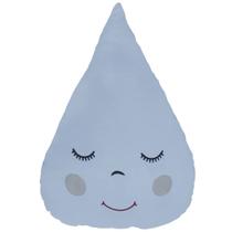 Almofada Decorativa Gotinha Azul