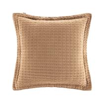 Almofada Decorativa Karsten Atlanta 100% Algodão Quadrada Com Enchimento Cor:Pêssego