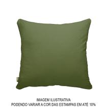 Almofada Decorativa LINHO - Capa -Santa Helena- Lisa Verde Claro-50 x 50 cm