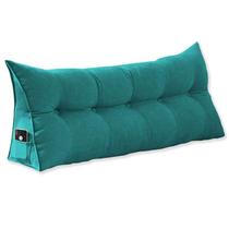 Almofada Decorativa Mel Solteiro 90cm Suede Azul Turquesa - INCASA DECOR Almofada Decorativa Mel Solteiro 90cm Suede Azul Turquesa - INCASA DECOR