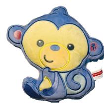 Almofada Decorativa Meu Amiguinho Fisher-Price- Macaco - Bbr