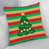 Almofada Decorativa Personalizado Natal Desejos Natalinos