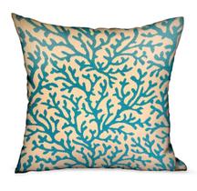Almofada Decorativa Plutus Brands Marlin Vines Azul Creme 46 cm Almofada Decorativa Plutus Brands Marlin Vines Azul Creme 46 cm