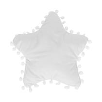 Almofada Decorativa Pompom Infantil em suede 1 peça
